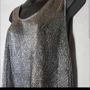 Rock & Republic Tops - Metallic Rock&Republic Racer Back Tank Size Large Rock & Republic Tops - Metallic Rock&Republic Racer Back Tank Size Large